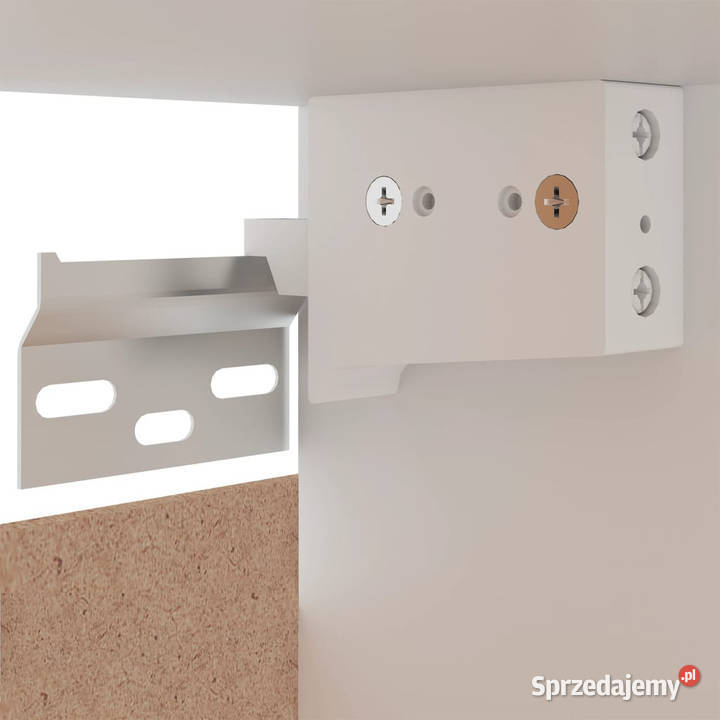Szafka wisząca biała 80x31x60 materiał Warszawa