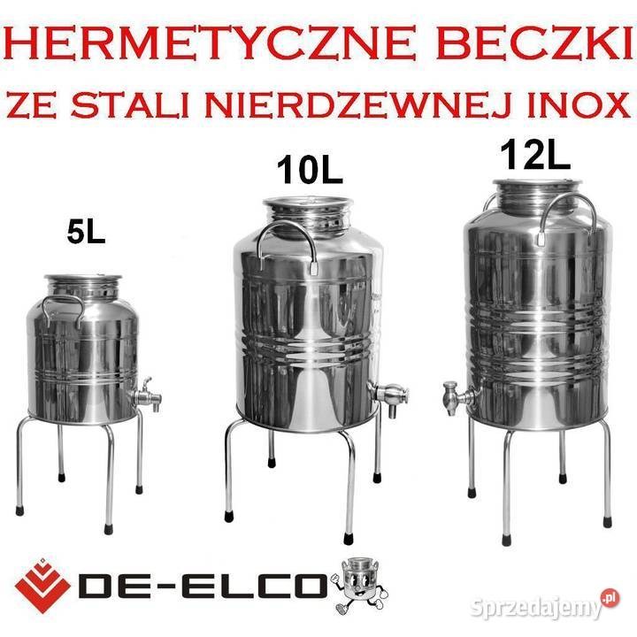 Bańka stal nierdzewna inox beczka pojemnik na Pojemniki na żywność Siemianowice Śląskie