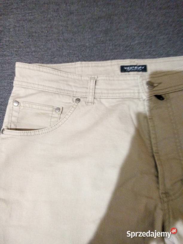 Spodnie męskie dżins Rozmiar XXL Odzież codzienna śląskie