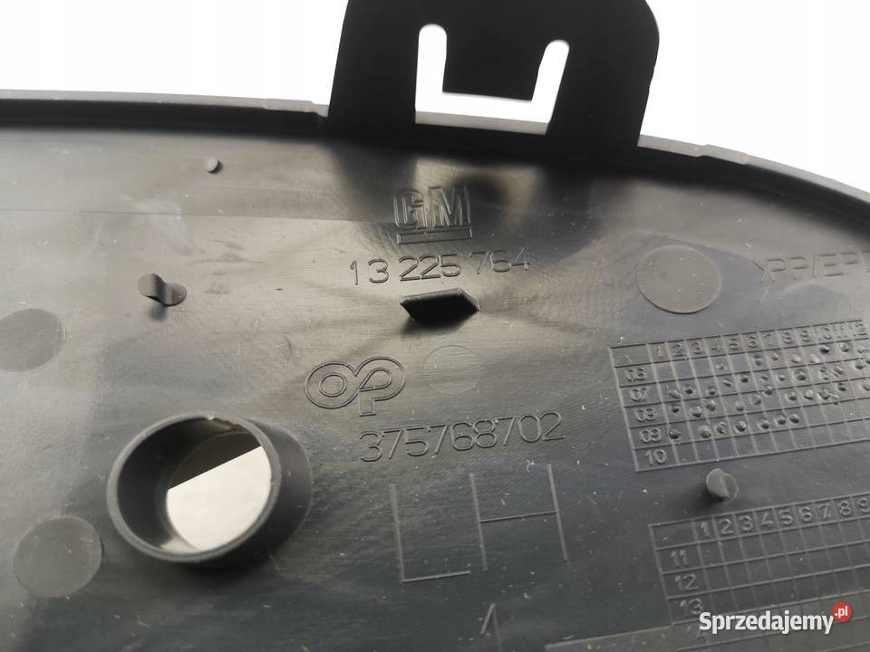 KRATKA ZDERZAKA LEWY PRZÓD OPEL ASTRA H 20042010