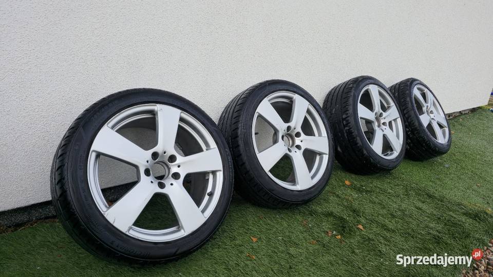 Felgi mercedes w212 r18 z oponami Opony i felgi Bartoszyce