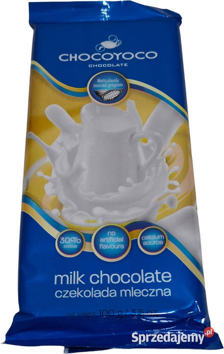 Chocoyoco Czekolada mleczna 100g Chocomoco Czeladź