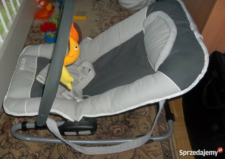 LeżaczekBujaczek firmy Caretero Astral Grey stan Warszawa