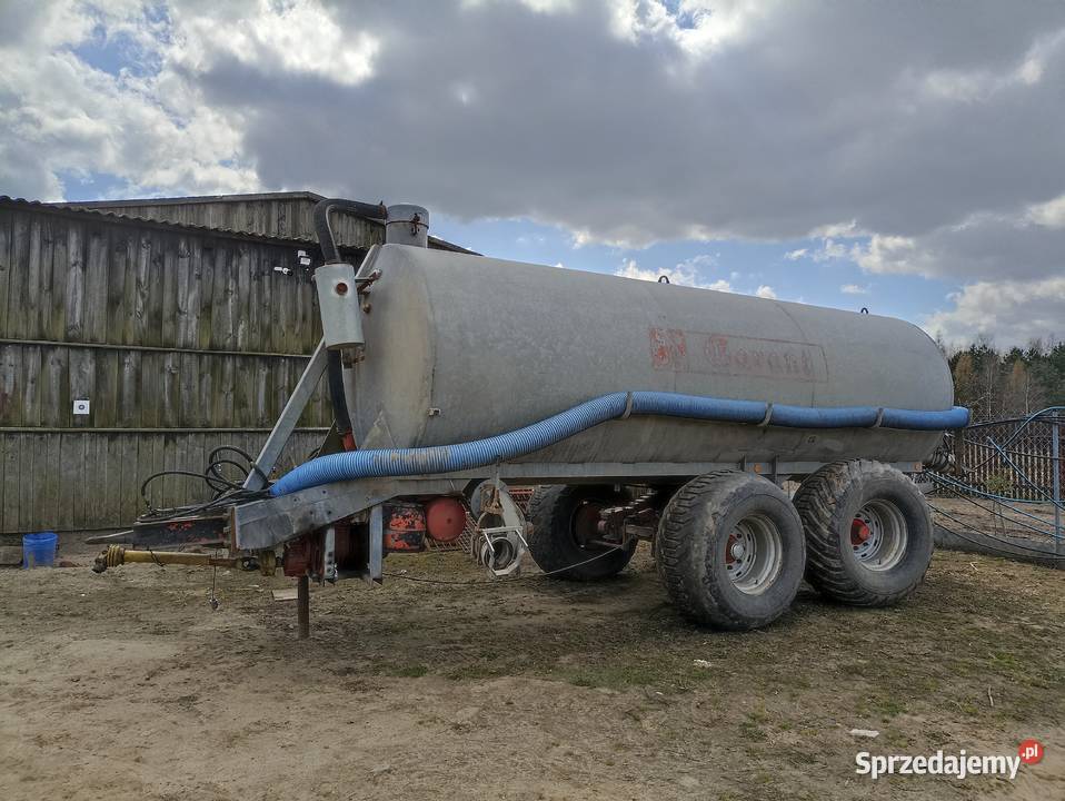 Beczkowóz Kotte Garant 14000l nieuszkodzony Różanna