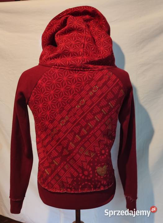 Bordowa bluza kurtka ramoneska Desigual r S Gdańsk