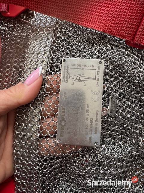 Fartuch ochronny ze stali nierdzewnej kolczuga Głogówko