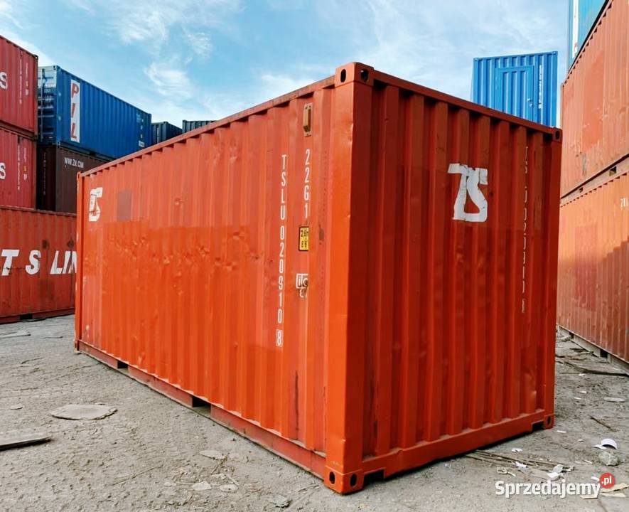 Kontener morski magazynowy 20DV 6 metrów Warszawa
