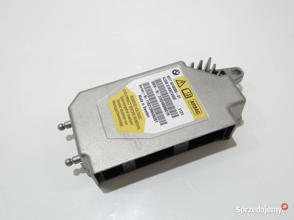 MODUŁ SENSOR AIRBAG BMW 5 F10 F11 OE 9248096 Strzyżewice sprzedam