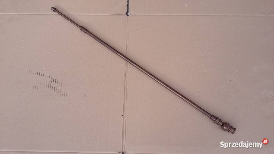Rurka do lamp klasyczna BRĄZOWA WYSUWANA 675mm odcienie brązowego