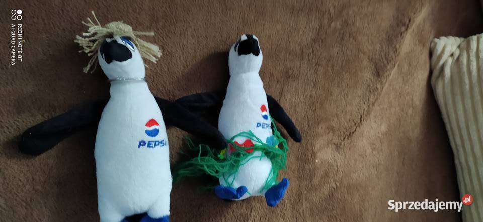pingwin kolekcja pepsi zabawka pluszowa maskotka Poznań