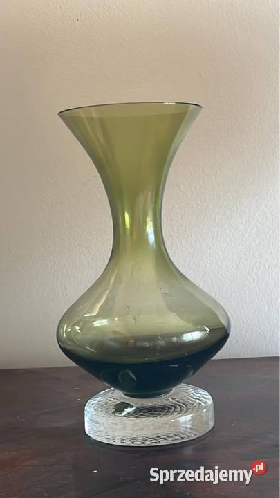Wazon Eneryda Glasbruk Szwecja Art Glas Vintage