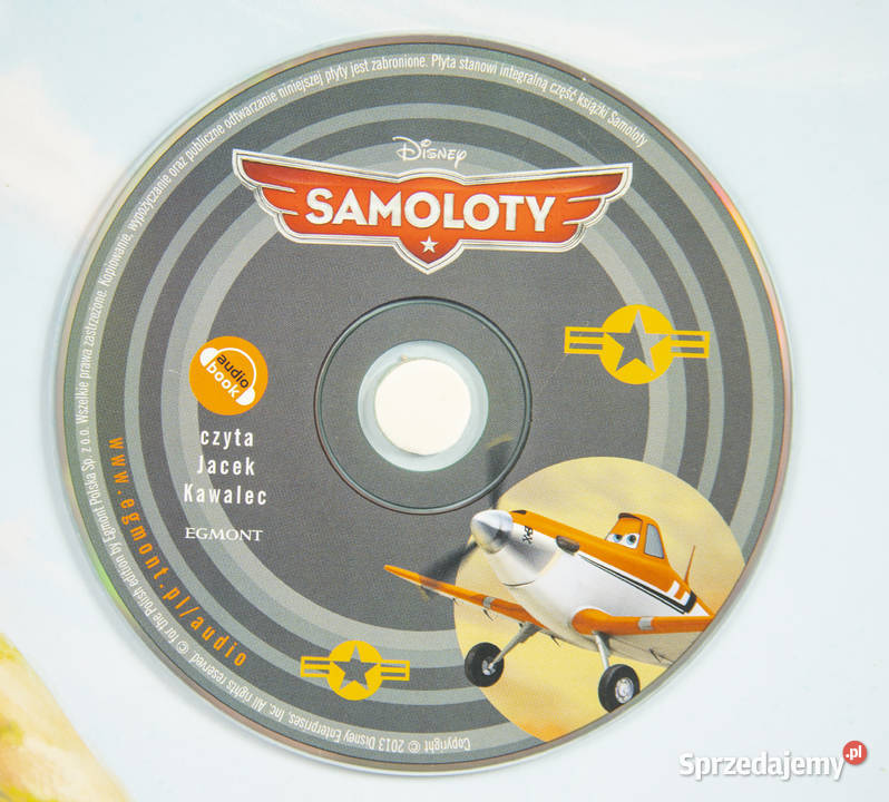 Książeczka Samoloty z audiobookiem