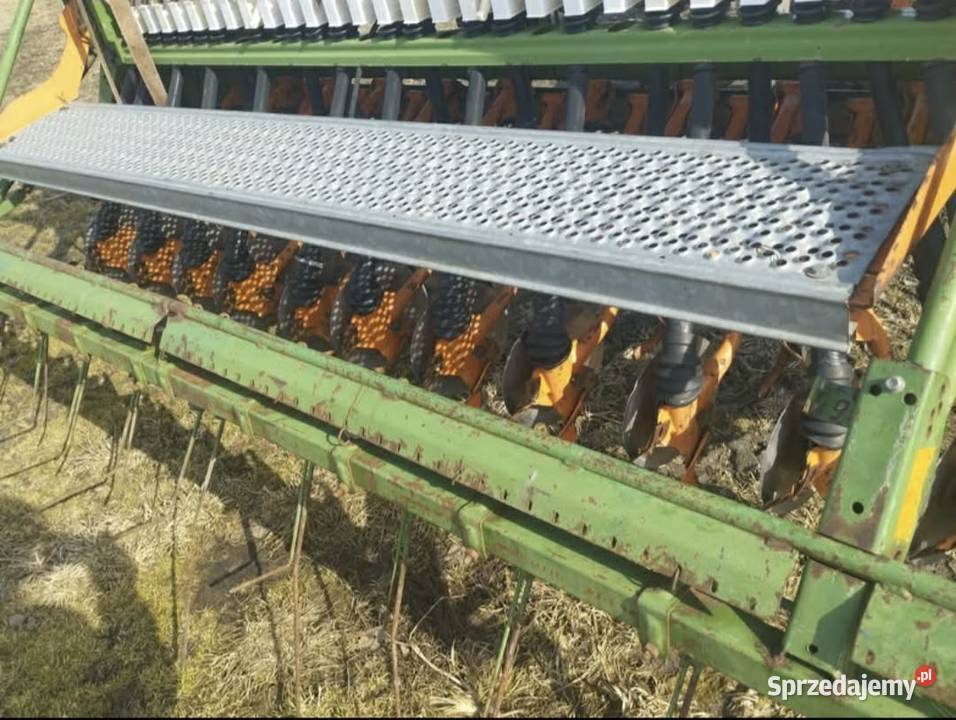 Siewnik talerzowy Amazone D8 łódzkie Wola Pomianowa