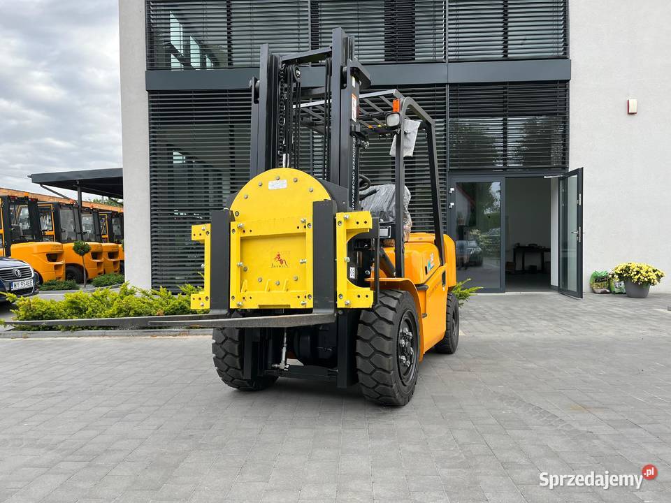 Wózek widłowy z obrotnicą 3T 3m Gunter Grossmann