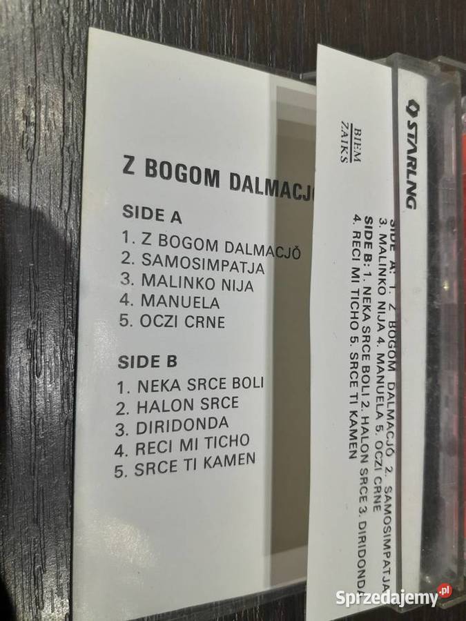Kaseta magnetofonowa Z Bogom Dalmacjo Taneczne Wieliczka
