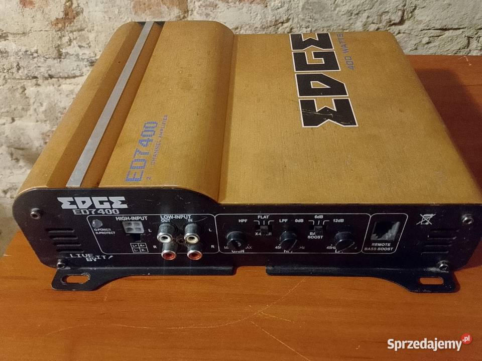 Wzmacniacz samochodowy EDGE7400 Watt sprzedam