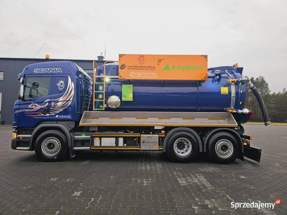 Scania Amphitec VORTEX ATEX Ładowarka próżniowa