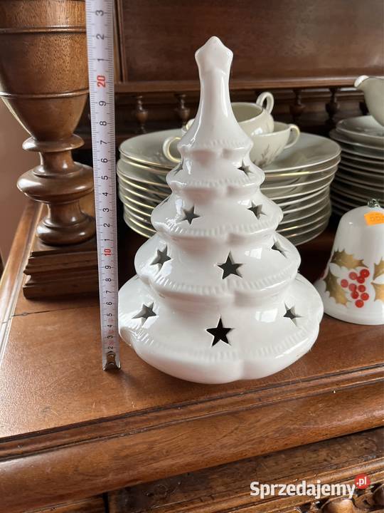 Mikołaj z workiem na świeczkę Ozdoba Boże