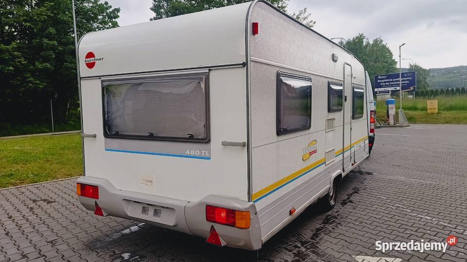 przyczepa kempingowa campingowa kemping OKAZJA 1 Międzybrodzie Bialskie