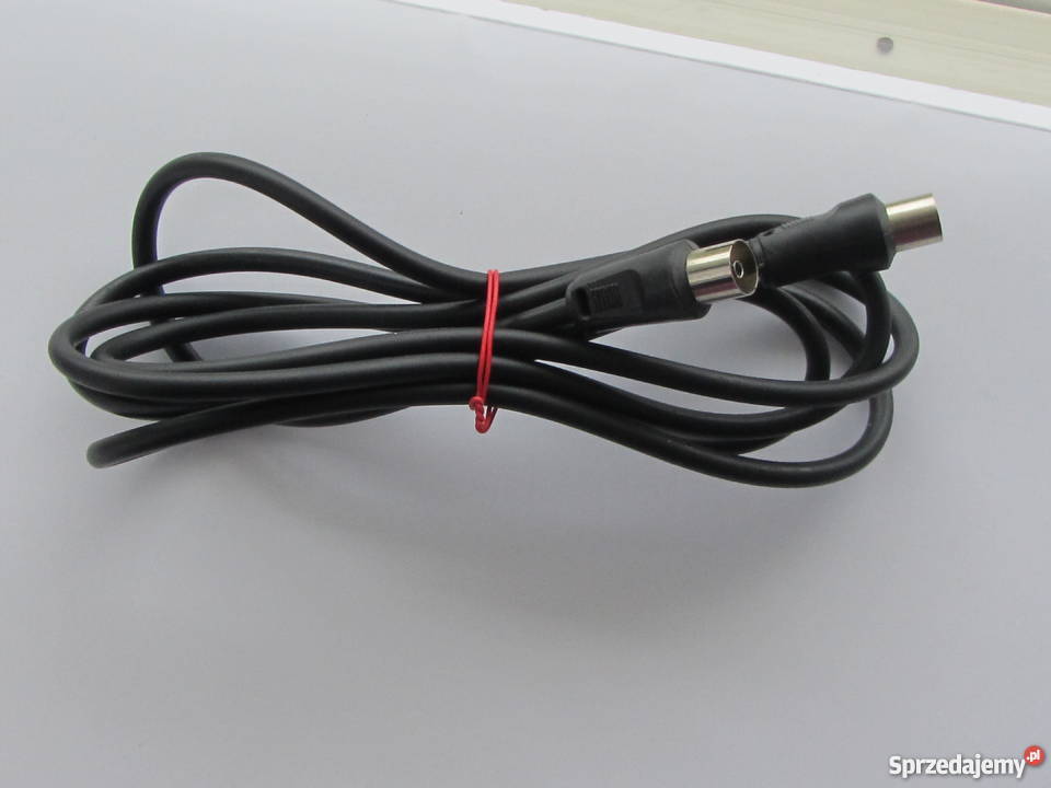 Kabel łączący TV Video 18 m czarny Olecko