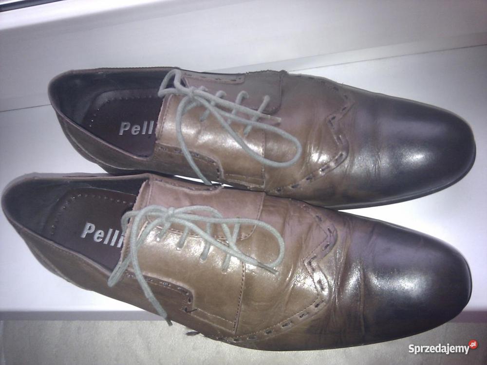 Włoskie Buty Męskie Pellini Skóra R 42 mazowieckie