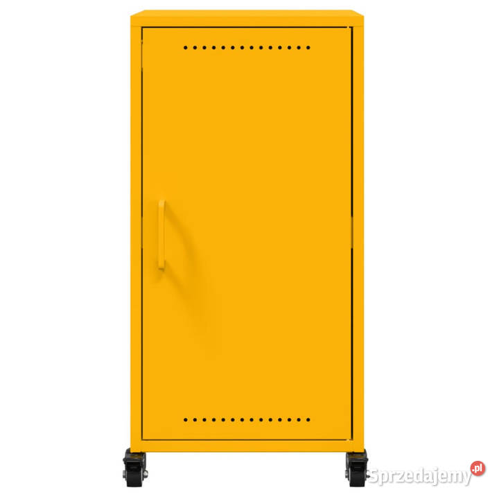 Szafka musztardowa 36x39x72 stal WM846677 Pozostałe Warszawa