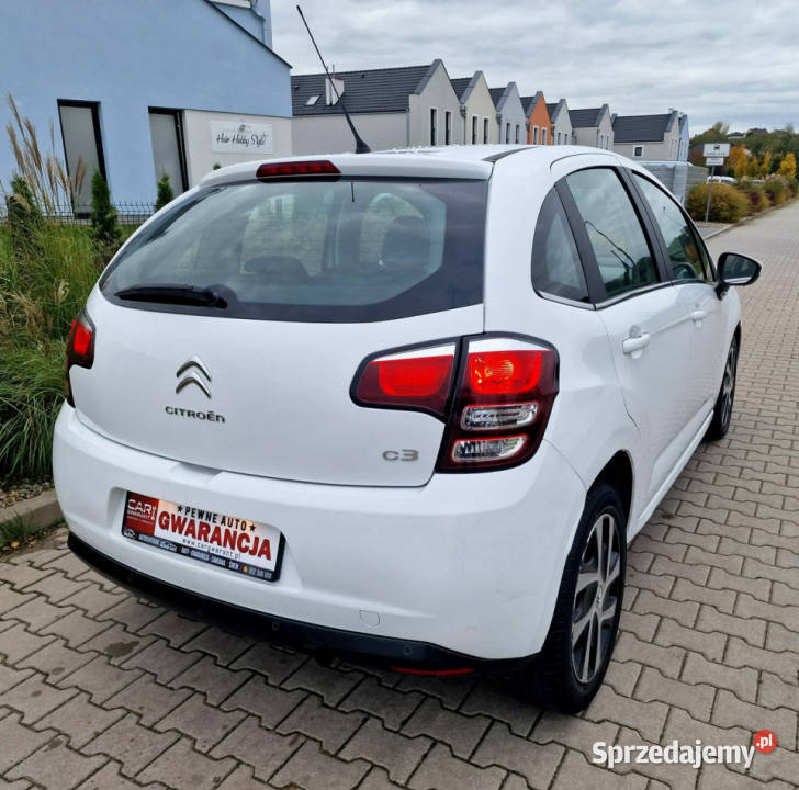 Citroen C3 12i 82 Zadbany 1Właściciel Rata490 II światła przeciwmgielne C3 Śrem sprzedam