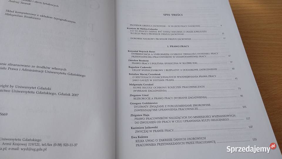 GDAŃSKIE STUDIA PRAWNICZE 17 2007 Studia