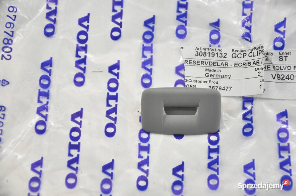 VOLVO S40 tylna spinka podsufitki OE Bielany Wrocławskie