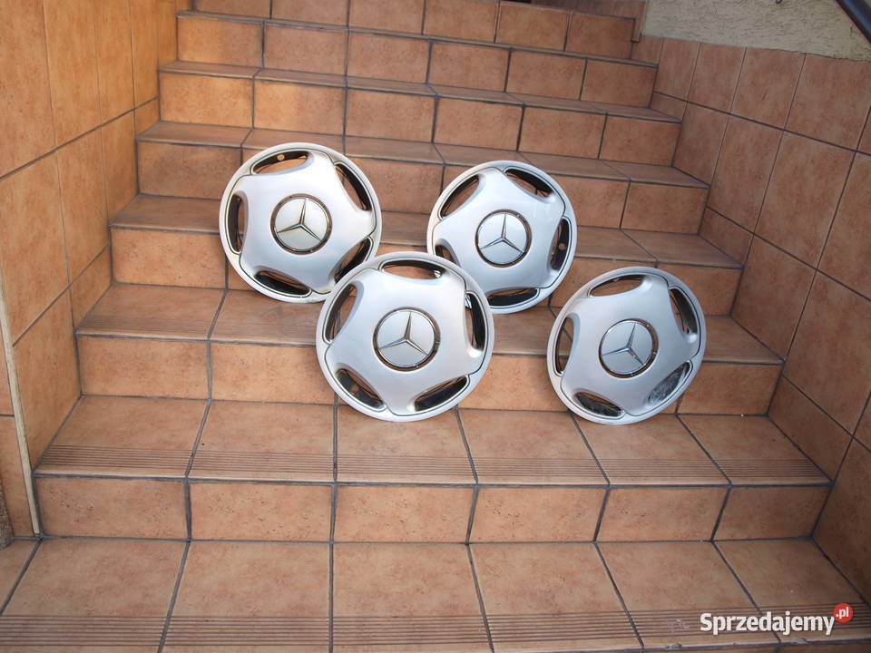 Mercedes kołpaki 15 oryginalne komplet 4 sztuki stalowe Kalisz sprzedam