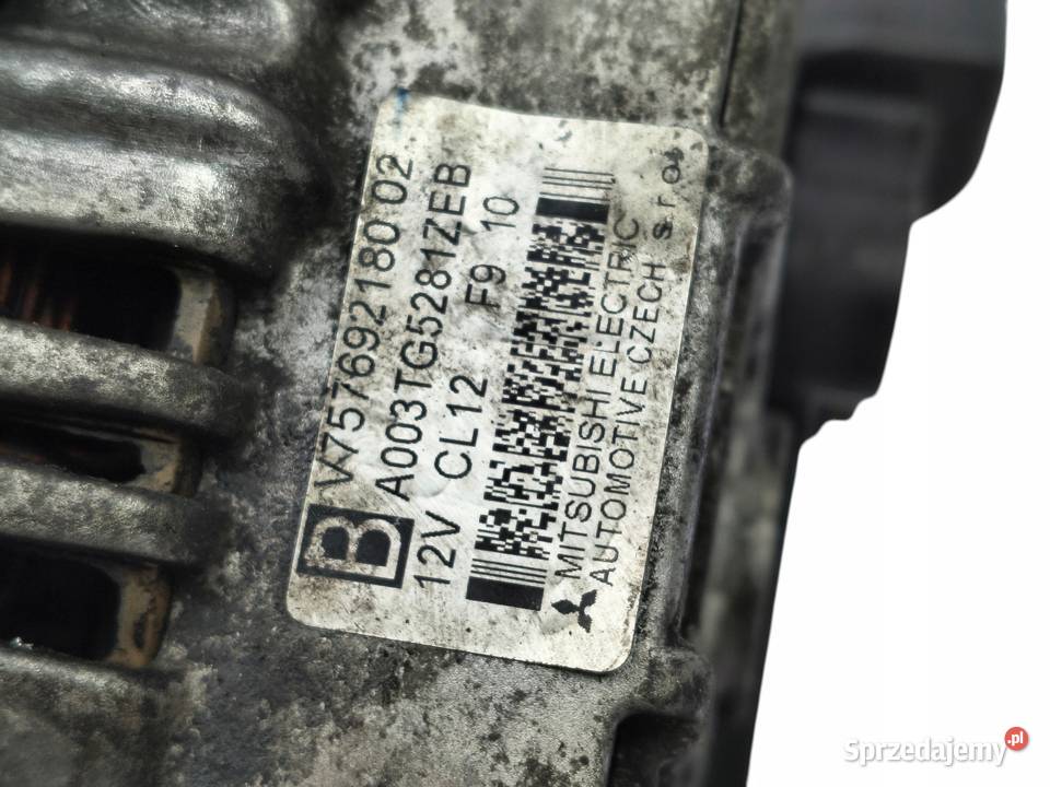 ALTERNATOR Citroen C3 Picasso 14 VTi Układ elektryczny silnika Chełm sprzedam