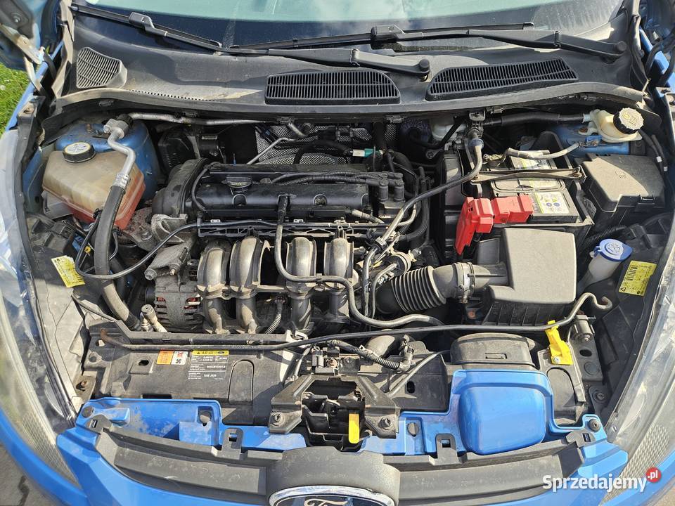 Ford Fiesta Mk7 125 60kW 2009 niebieski Piekary Śląskie sprzedam