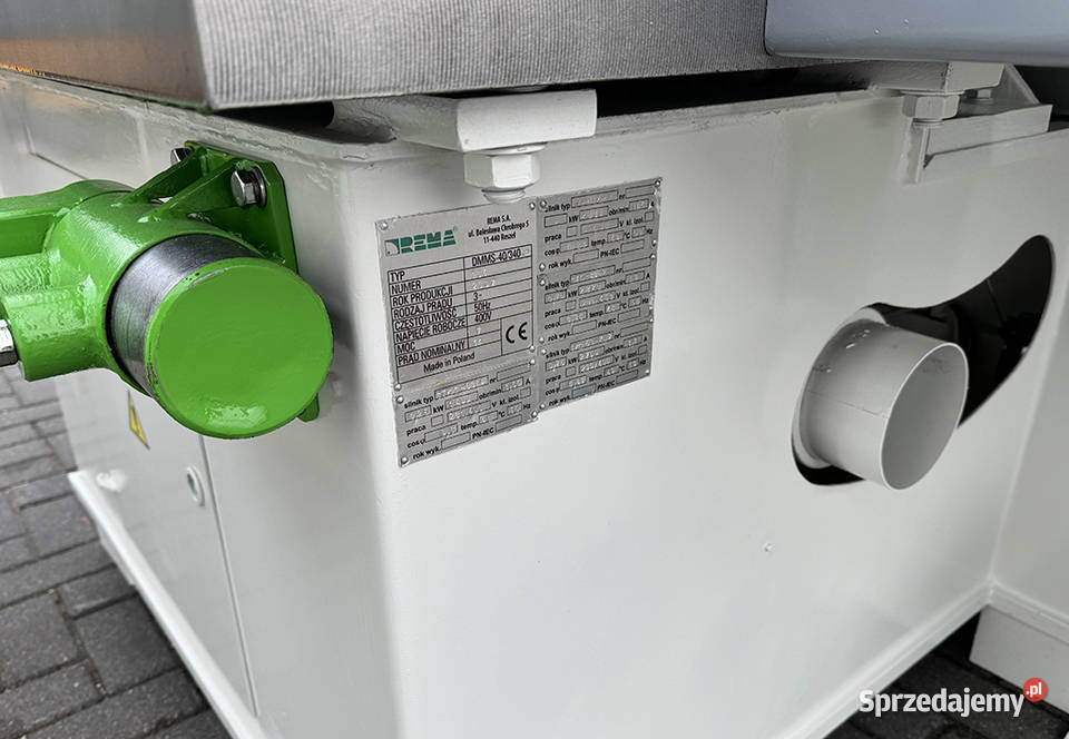 Piła formatowa REMA typ DMMS40340 z podcinakiem Sierakowska Huta