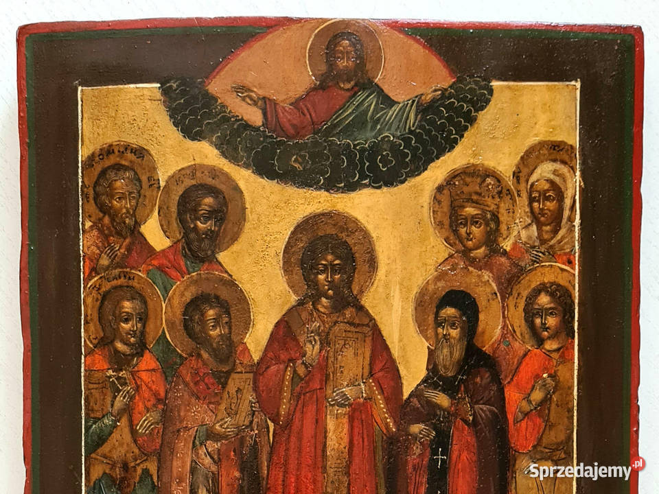 Ikona Święci Samon Awiw i Gurij 0417 mazowieckie Warszawa