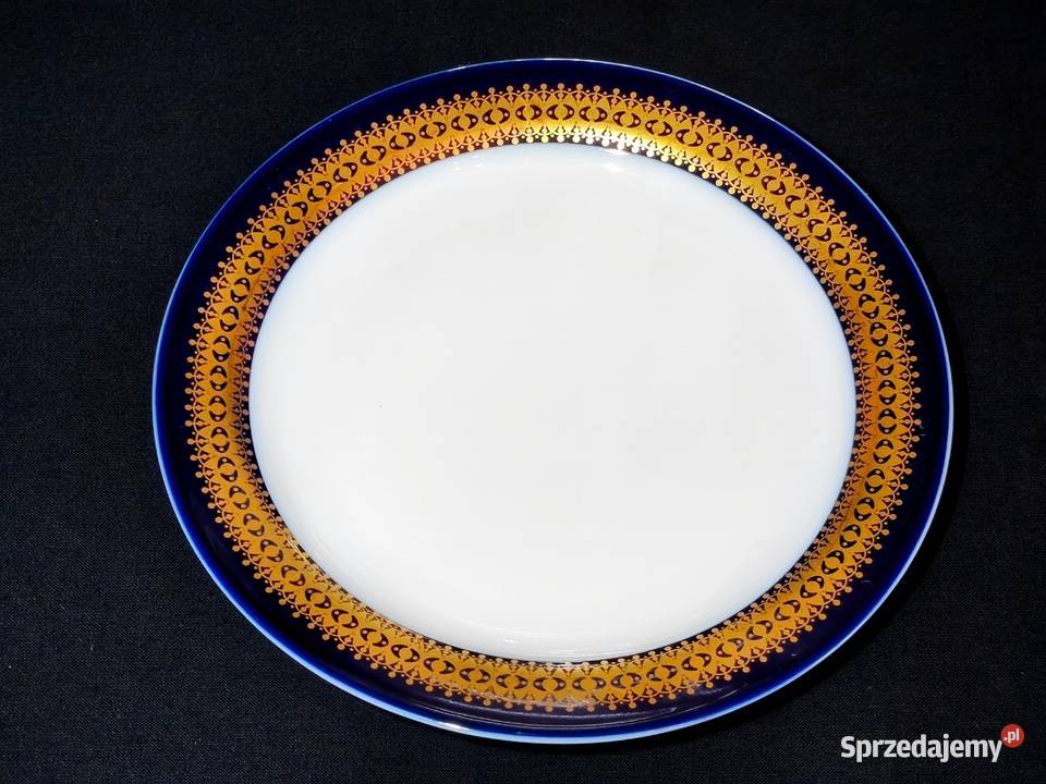 Talerz kobaltowy Thomas Rotunda Porcelana i szkło Chełm sprzedam