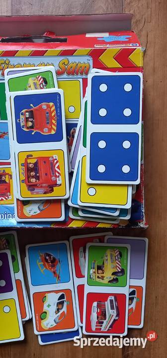 Gra Domino Strażak Sam Fireman Małkinia Górna
