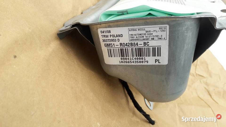 Poduszka powietrzna air bag kierowcy pasażera Sokółka