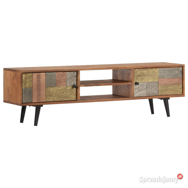 Szafka pod TV 140x30x40 lite drewno akacjowe Warszawa