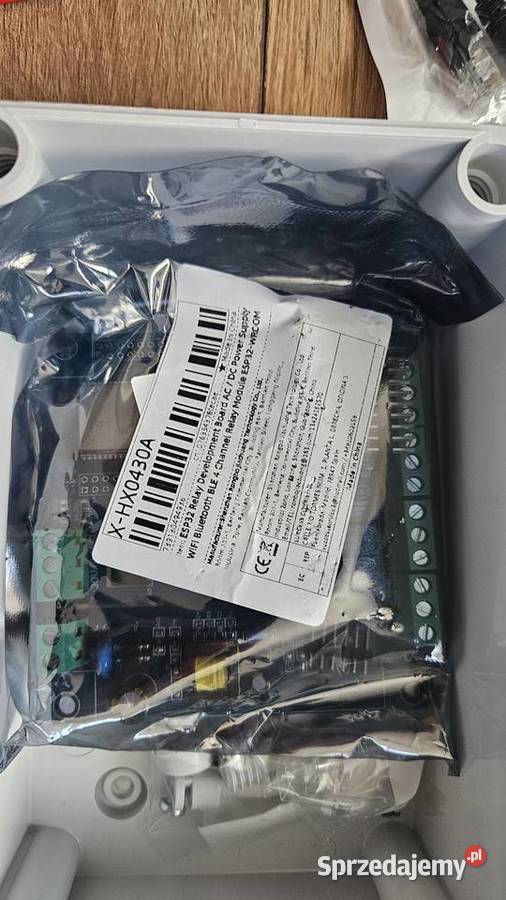 Płytka Esp32 4 przekaźniki zasilanie 12v 230V z podkarpackie Rzeszów