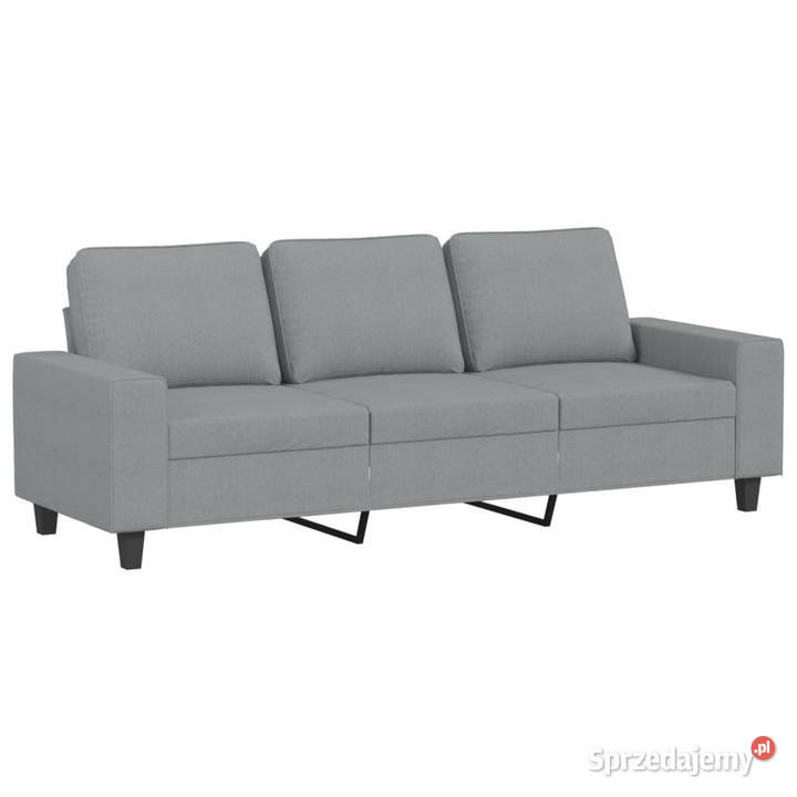 3osobowa sofa z podnóżkiem jasnoszara 180 Warszawa sprzedam