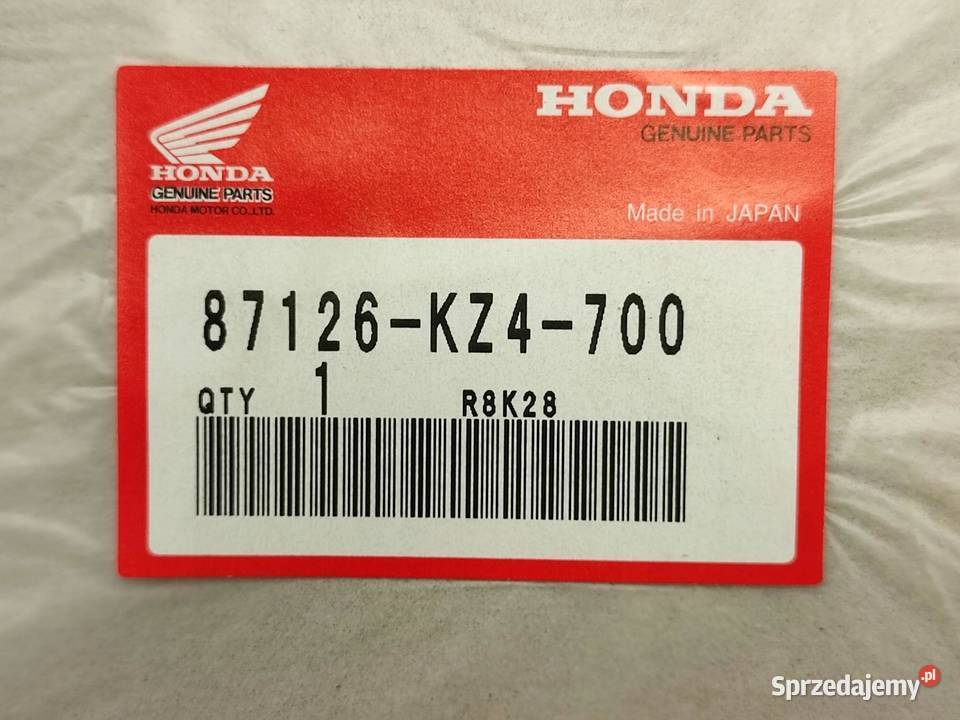 NAKLEJKA HONDA CR BAK PR STR HONDA CR 125 R 1990 osobowe Zbiorniki