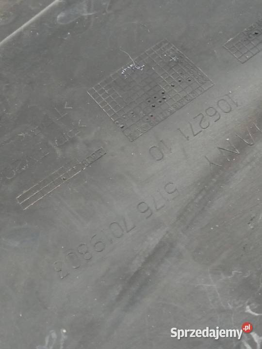 OSŁONA PODSZYBIA KOMORY SILNIKA GÓRNA KPL