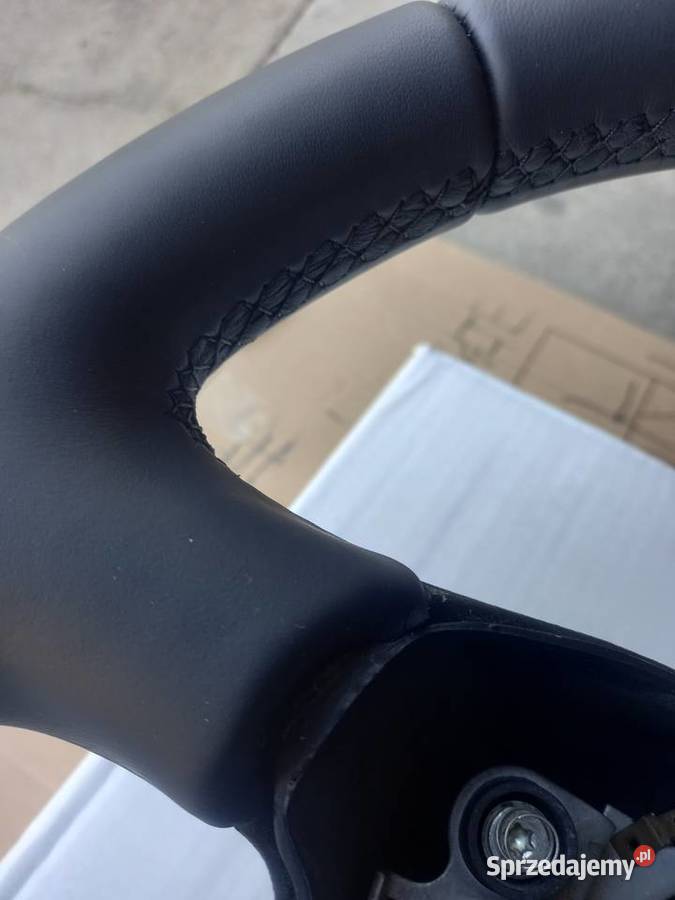 KIEROWNICA SKÓRA SKÓRZANA VW SEAT SUPER STAN Układ kierowniczy Andrespol