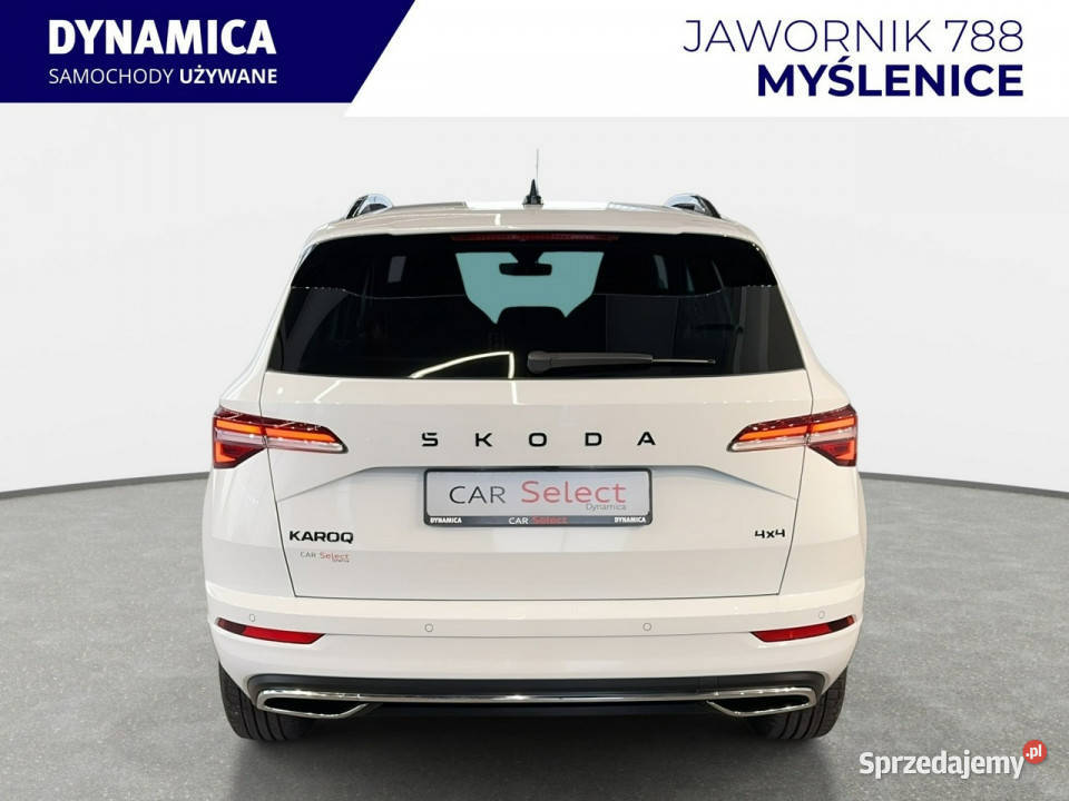 koda Karoq VAT 23 Sportline 20TDI 150 DSG 4x4 przyciemniane szyby małopolskie Myślenice sprzedam