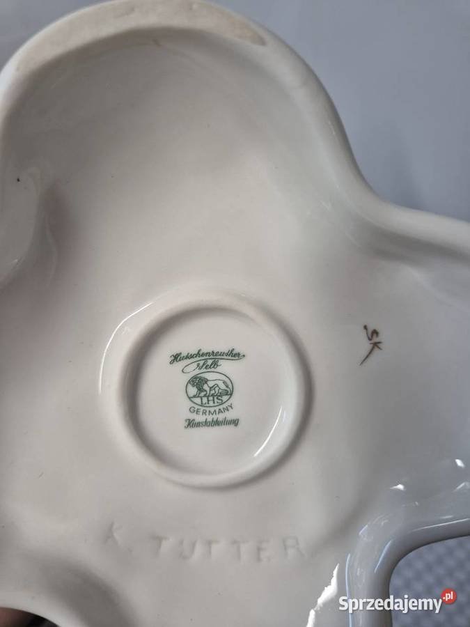 Porcelanowy świecznik Rawa Mazowiecka