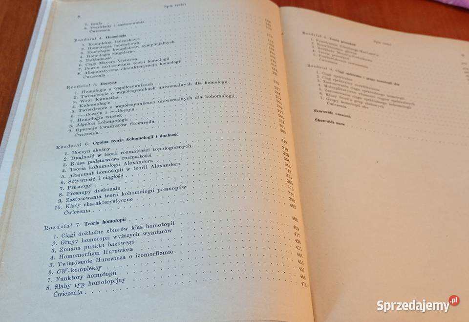 Topologia algebraiczna Edwin H Spanier Podręczniki Gdańsk