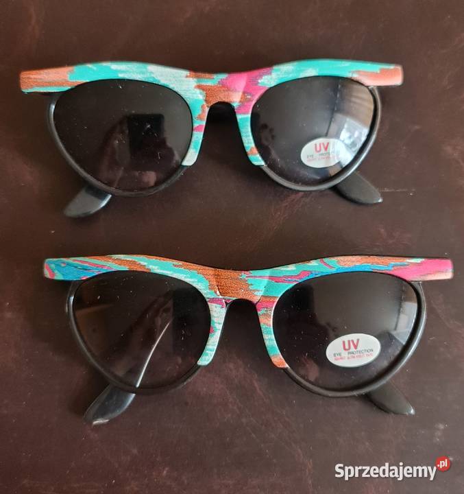 Vintage Okulary przeciw słoneczne 80 lata XX Uniseks Katowice