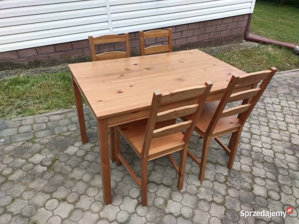 Zestaw stół krzesła IKEA Jokkmokk Kraków sprzedam