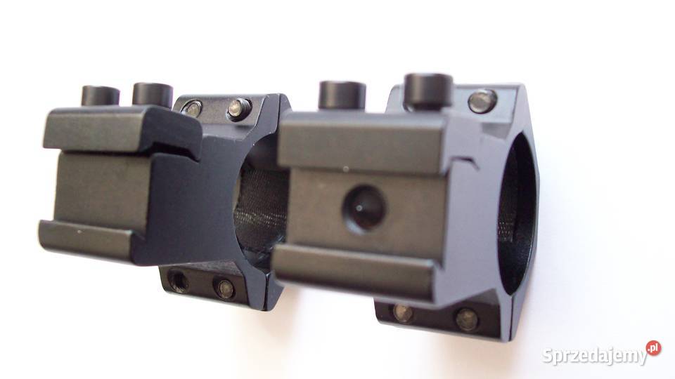 Pierścienie mocujące lunety 254 mm do szyny 11 Reda