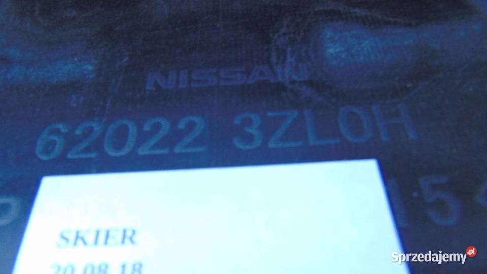 ZDERZAK PRZEDNI PRZÓD NISSAN PULSAR 620223ZL0H Karoseria Nowy Tomyśl sprzedam